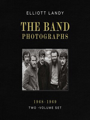 cover image of The Band Photographs, 1968-1969
